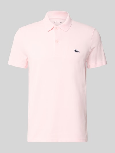 Produktfoto, Regular Fit Poloshirt aus Baumwoll-Mix von Lacoste, Optik: Unifarben, Applikation: Logo-Patch, Polokragen, Kurzarm, Material: Baumwoll-Mix
