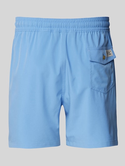 Polo Ralph Lauren Underwear Badeshorts mit elastischem Bund Modell 'TRAVELER' Hellblau 3