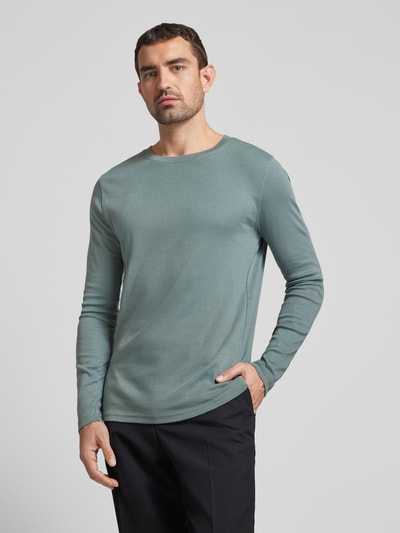 MCNEAL Longsleeve met ronde hals Rookblauw - 4