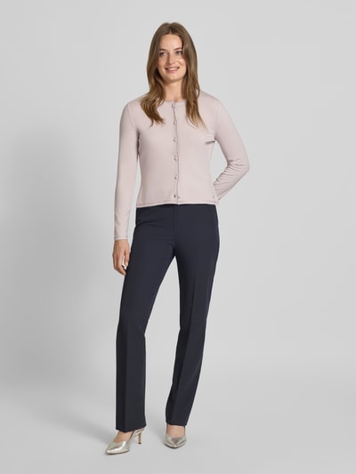 Marc Cain Gebreid jack van viscosemix met ronde hals Kit - 1