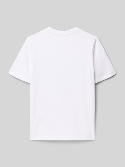 Produktfoto, Regular Fit T-Shirt aus reine Baumwolle von s.Oliver RED LABEL, Optik: Unifarben, Kurzarm, Rundhals, glatte Textur