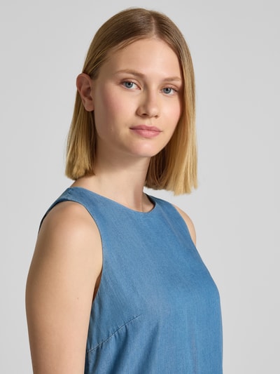 Vero Moda Fließendes Freizeitkleid aus Lyocell Modell 'FLEUR' Blau 3