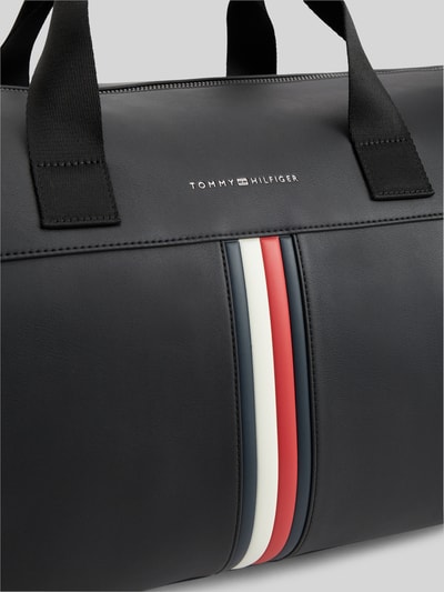 Tommy Hilfiger weekendtas met logodetail BLACK - 3