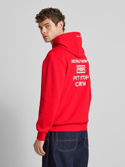 RED BULL RACING X PEPE JEANS Hoodie met labelprints - RED BULL RACING x Pepe Jeans Rood - 5