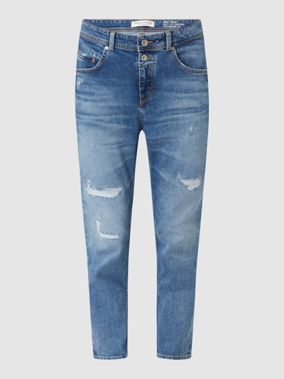 Marc O'Polo Boyfriend Fit Jeans mit Stretch-Anteil Modell 'Theda' Jeansblau 2