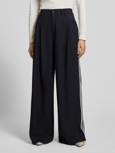 Marc O'Polo DENIM Weite Hose mit Viskose-Anteil Modell 'LIV' Marine 4