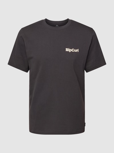 Rip Curl T-shirt met ronde hals, model 'BLAZED AND TUBED' Zwart - 2