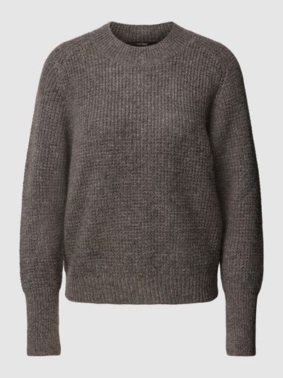 Windsor Gebreide pullover in gemêleerde look Taupe - 2