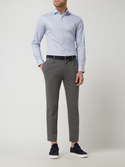 Eterna Slim Fit Slim Fit Business-Hemd aus Jersey Royal 1