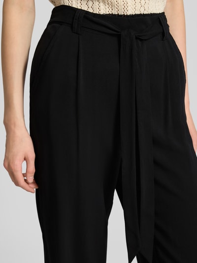 Only Wijde broek van zuivere viscose, model 'NOVA LIFE' Zwart - 3