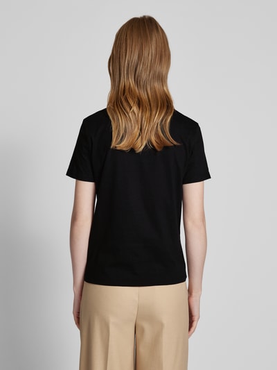 Calvin Klein Jeans Regular Fit T-Shirt mit Label-Print Black 5