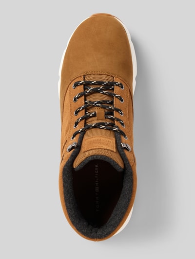 Tommy Hilfiger Hybrid-Stiefel aus echtem Rindsleder Khaki 3