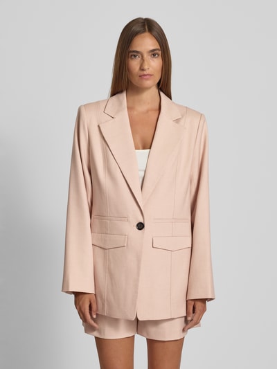Gestuz Relaxed Fit Blazer mit Viskose-Anteil Modell 'Manu' Rose 4