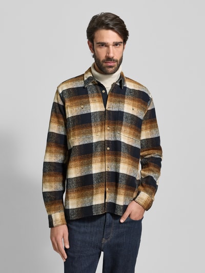 Barbour Regular Fit Hemdjacke aus reiner Baumwolle Modell 'WOODFOOT' Black 4