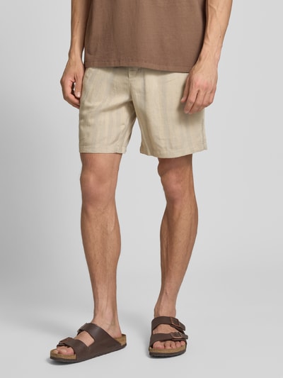 Only & Sons Korte broek met elastische band en achterzak Beige - 4