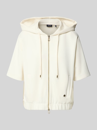 JOOP! Sweatjacke mit Halbarm Modell 'Therese' Ecru 2