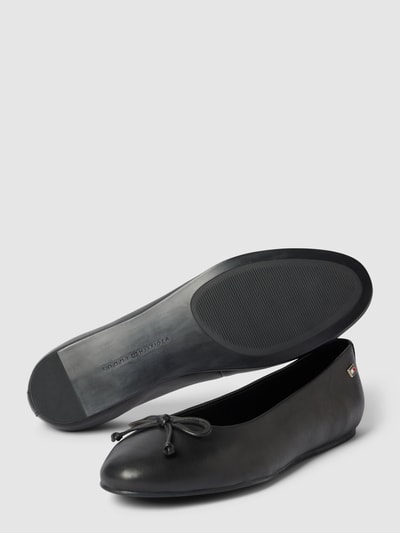 Tommy Hilfiger Ballerinas mit Zierschleife Modell 'ESSENTIAL CHIC' Black 3