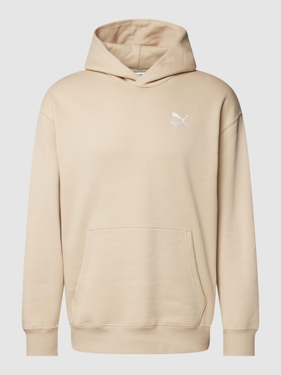 PUMA PERFORMANCE Hoodie mit Känguru-Tasche Modell 'Classics Relaxed Hoodie' Beige 2