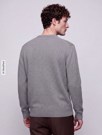 ONLY & SONS Pullover mit Strukturstrick Hellblau 5