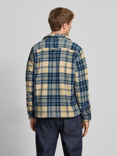 Blend Regular fit vrijetijdsoverhemd met kentkraag, model 'BAKI' Marineblauw - 5