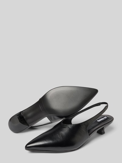 ALOHAS Pumps van echt leer, model 'Eros' Zwart - 4