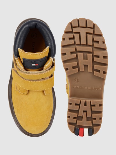 T.Hilfiger Kids Shoes Botki z imitacji skóry  Camel 4