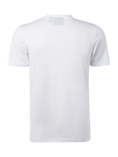 adidas Originals T-Shirt mit Label-Print und Logo Weiss 3