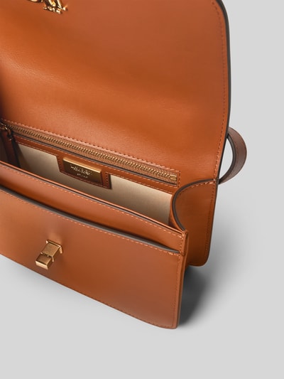 Lauren Ralph Lauren Handtasche mit Label-Applikation Modell 'SOPHEE' Cognac 4