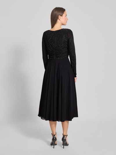 Christian Berg Cocktail Cocktailkleid mit Rundhalsausschnitt Black 5