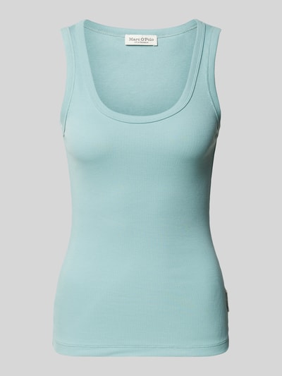 Marc O'Polo Slim fit tanktop van katoenmix Mintgroen - 2