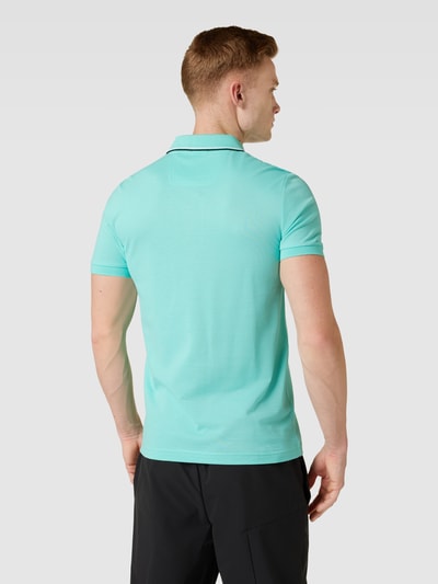 BOSS Green Koszulka polo z wyhaftowanym logo model ‘PAULE’ Miętowy 5