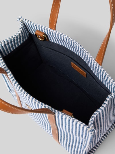 Tommy Hilfiger Crossbody-Strand-Tasche aus Baumwollmix Blau 5