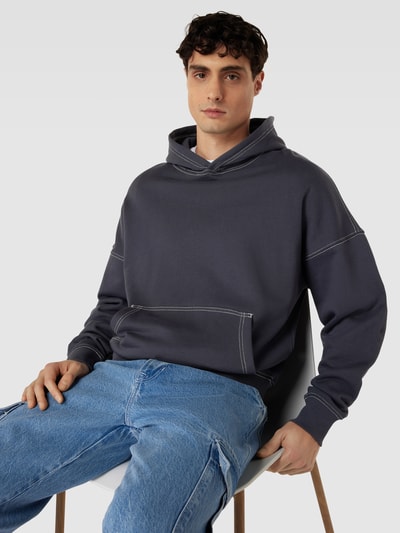 JAKE*S STUDIO MEN Hoodie met capuchon Antraciet - 3