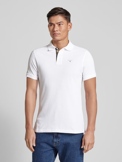 Barbour Poloshirt met korte knoopsluiting Beige - 4