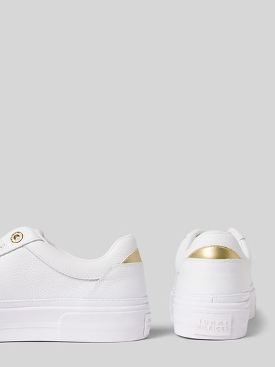 Tommy Hilfiger Lage sneakers van echt runderleer  Wit - 2