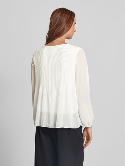 ZABAIONE Blouseshirt met boothals Offwhite - 5