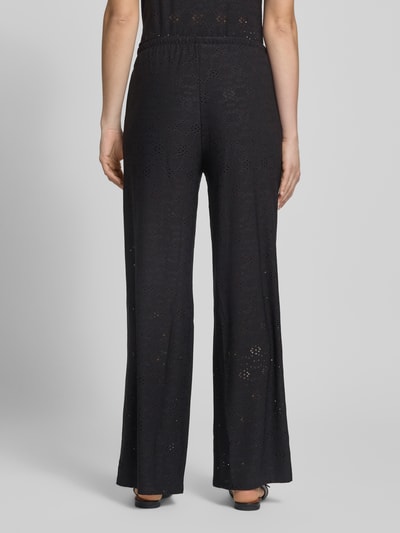 ONLY Regular Fit Weite Hose mit Tunnelzug Modell 'SMILLA' Black 5