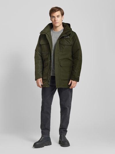 COLUMBIA Parka mit Label-Print Modell 'LANDROAMER' Oliv 1