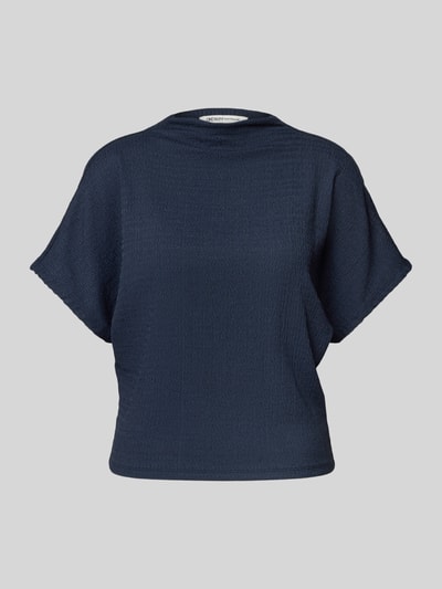 Tom Tailor Denim T-shirt o kroju regular fit z rękawami nietoperzowymi Czarny 2