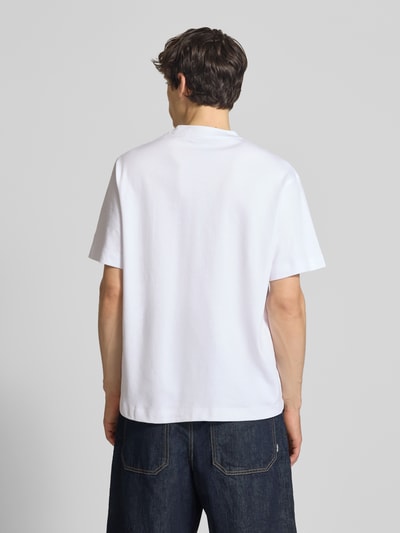JACK & JONES T-Shirt mit Label-Detail Modell 'EURBAN EDGE' Weiss 5
