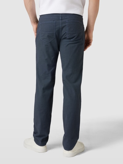 Brax Stoffen broek in 5-pocketmodel, model 'CADIZ' Marineblauw - 5