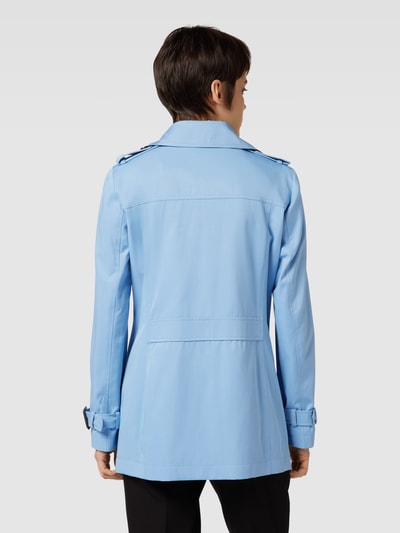 Christian Berg Woman Selection Trenchcoat met knoopsluiting Bleu - 5