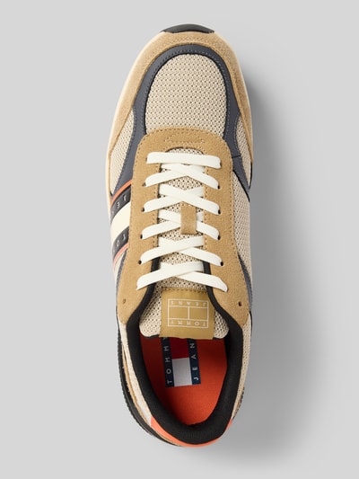 Tommy Jeans Lage sneakers met suède, model 'TECHNICAL RUNNERS' Beige - 3