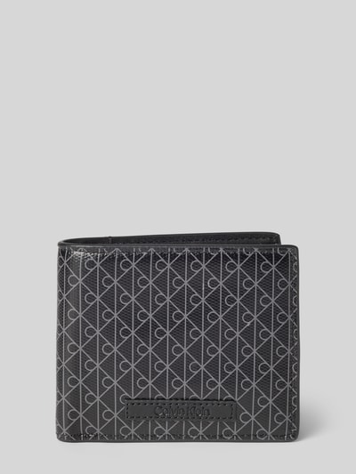 CK Calvin Klein Portemonnaie mit Label-Detail Black 1