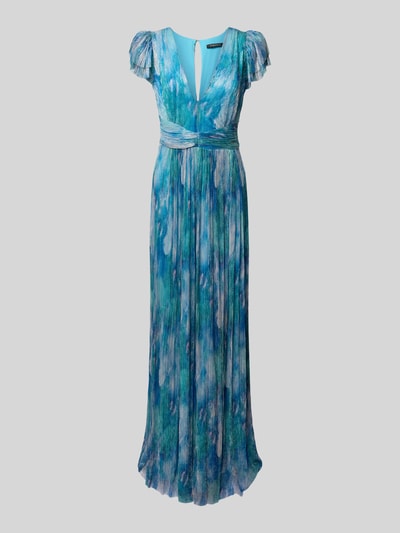 Swing Abendkleid mit Taillenpasse Ocean 2