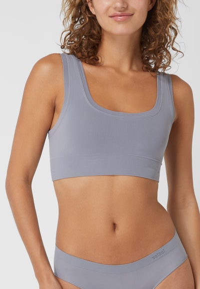 Saisei Bustier mit Stretch-Anteil Dunkelgrau 4