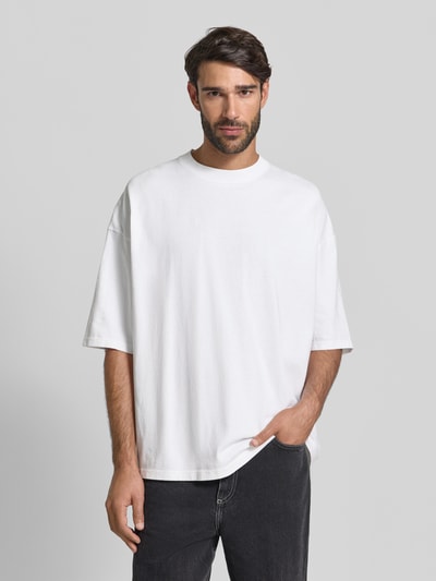 American Vintage Oversized T-Shirt aus reiner Baumwolle Modell 'AFOMA' Weiss 4