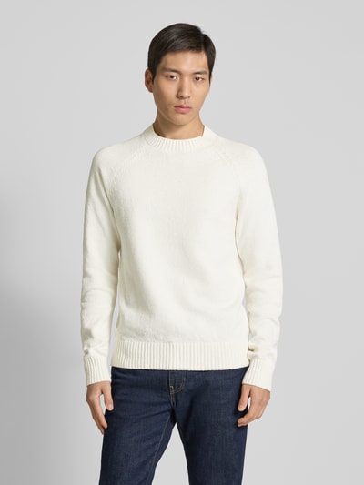 MCNEAL Gebreide pullover met raglanmouwen Zand - 4