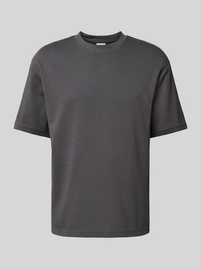 SELECTED HOMME Relaxed Fit T-Shirt mit Rundhalsausschnitt Modell 'OSCAR' Anthrazit 2