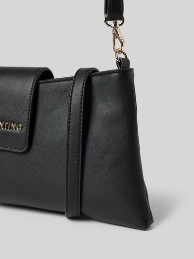 VALENTINO BAGS Torba na ramię z nadrukiem z logo model ‘AROMA’ Czarny 2